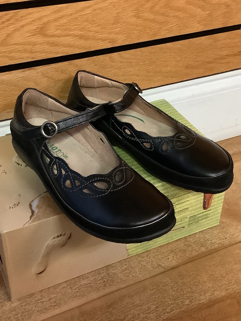 Naot Rahina Black Suede